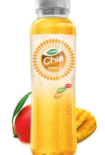 350ml Chia Seed Mango Flavour Pet bottle